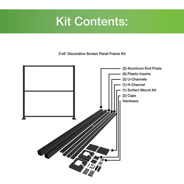 Barrette Outdoor Living Decorative Screen Frame Kit Wayfair